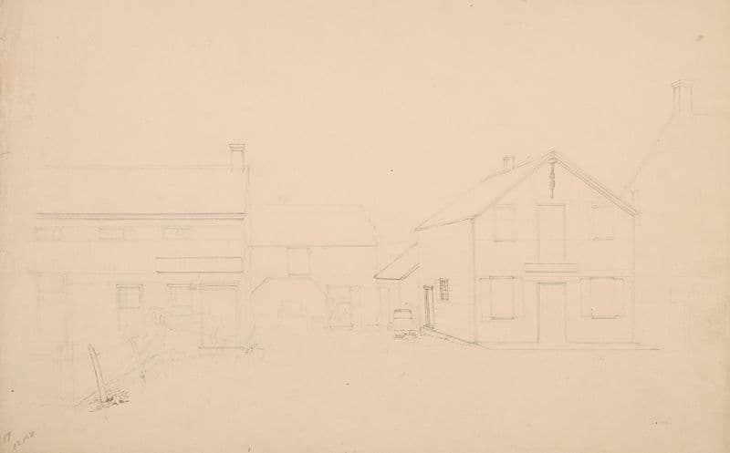 Upper Red Hook (1809-1844) as a canvas print