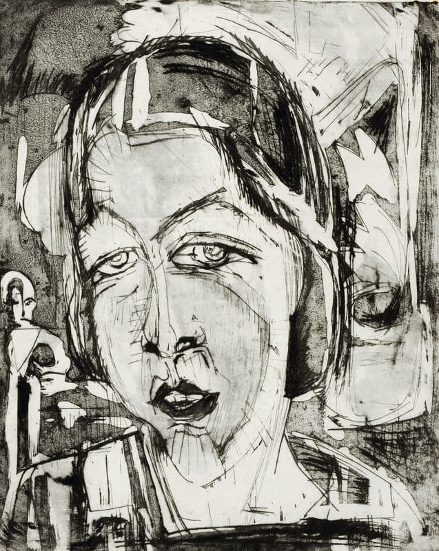 Ursulina II as a canvas print