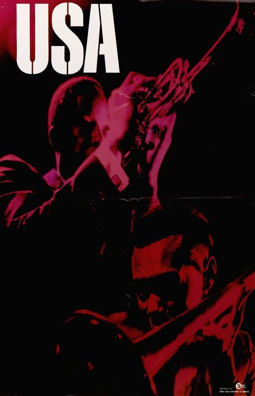 USA: Jazz as a canvas print