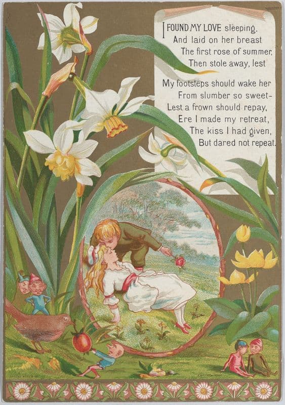 Valentine as a canvas print