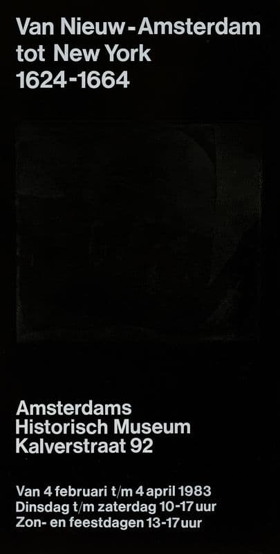 Van Nieuw-Amsterdam tot New York 1624 – 1664 as a canvas print