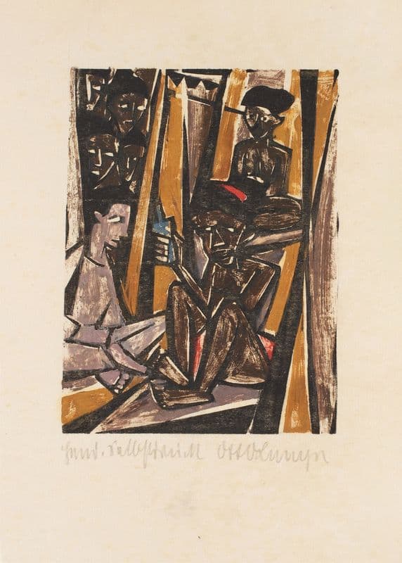 Van Zantens glückliche Zeit Pl.20 as a canvas print