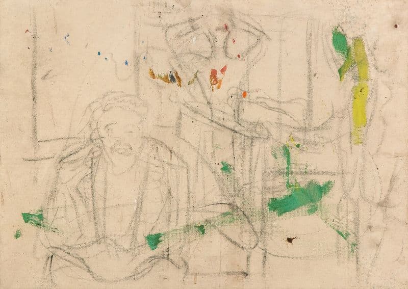 Variation on ‘Jealousy’ (1925–1935) as a canvas print