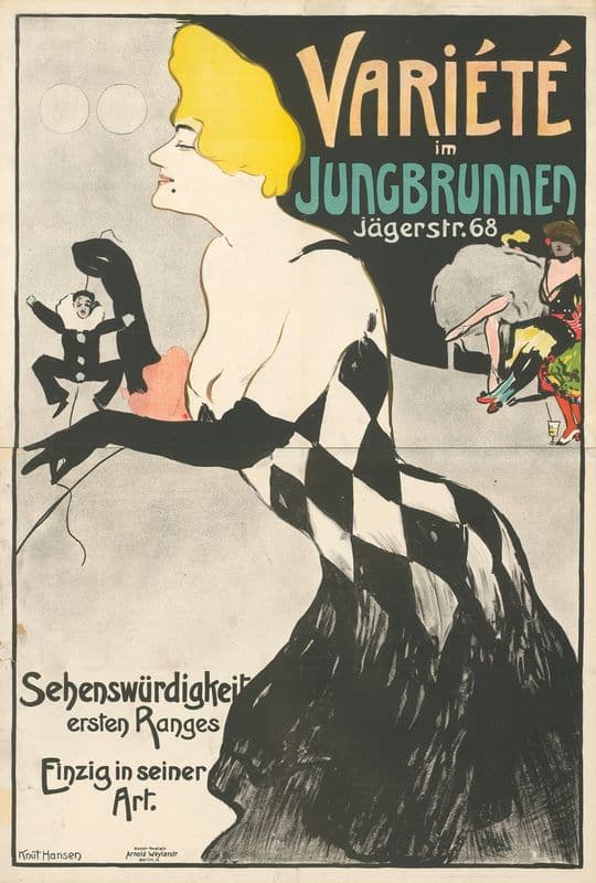 Variété im Jungbrunnen as a canvas print