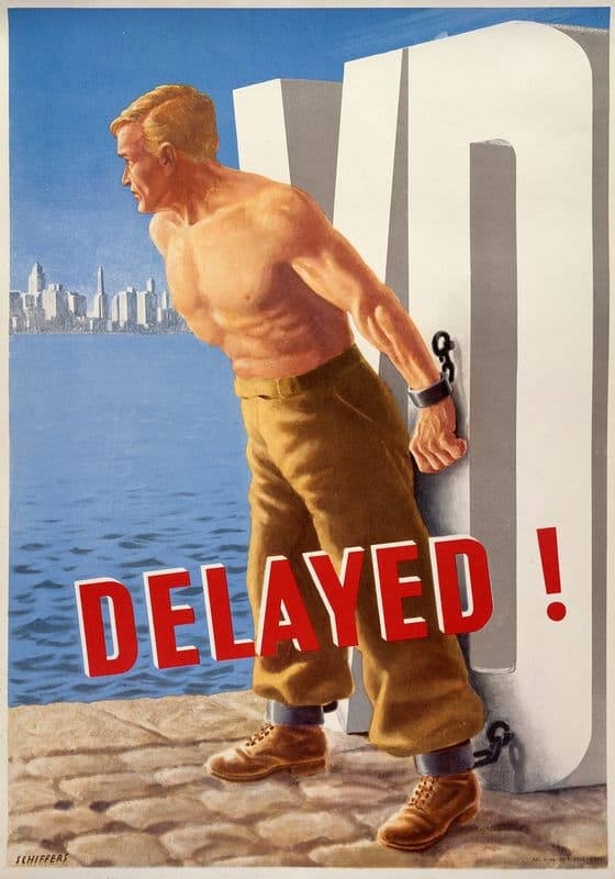 VD Delayed! as a canvas print
