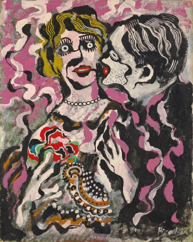 Veglione (1924-1925) as a canvas print