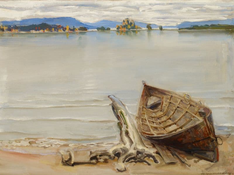 Venevanhus as a canvas print