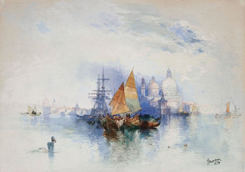 Venice as a canvas print