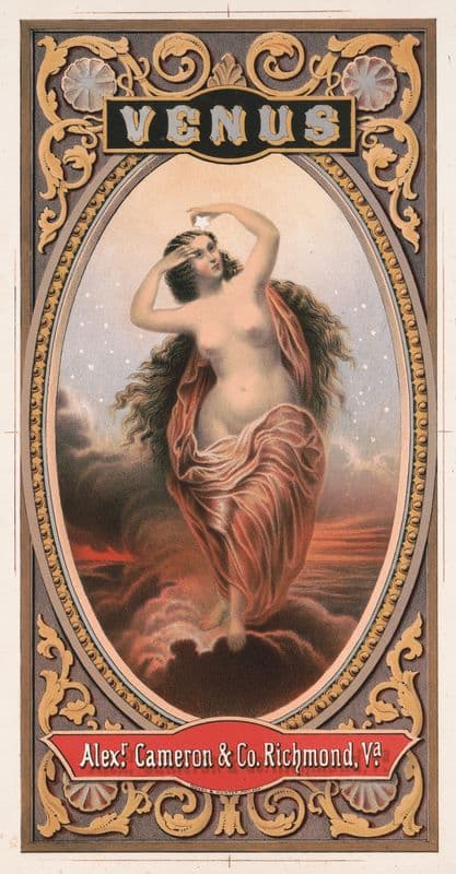 Venus. Alexr. Cameron & Co. Richmond, Va. as a canvas print