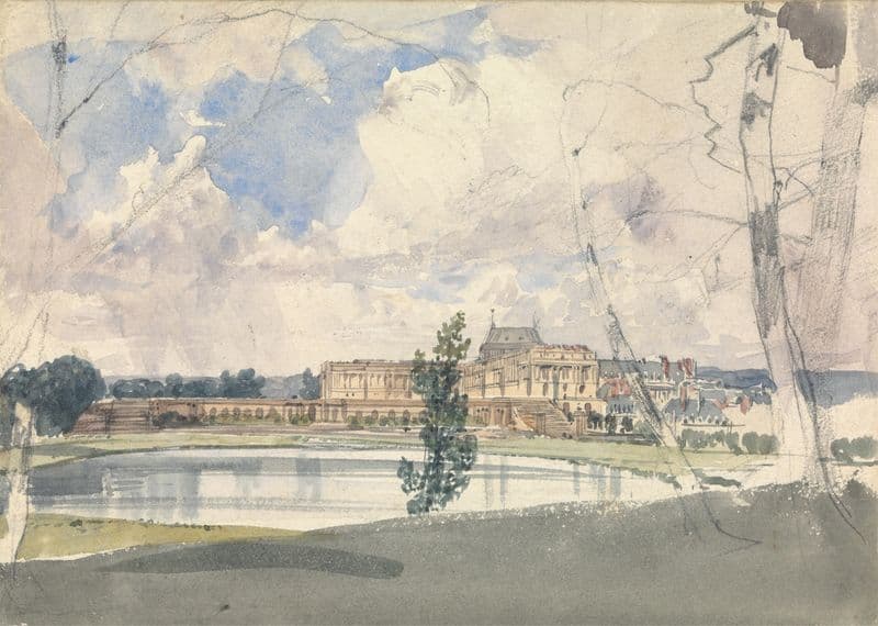 Versailles (between 1831 and 1837) as a canvas print