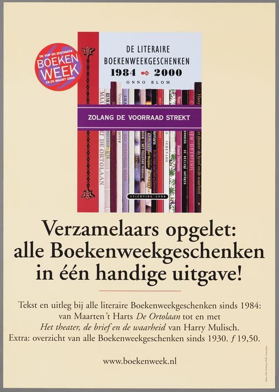 Verzamelaar opgelet; alle Boekenweekgeschenken in één handige uitgave! as a canvas print