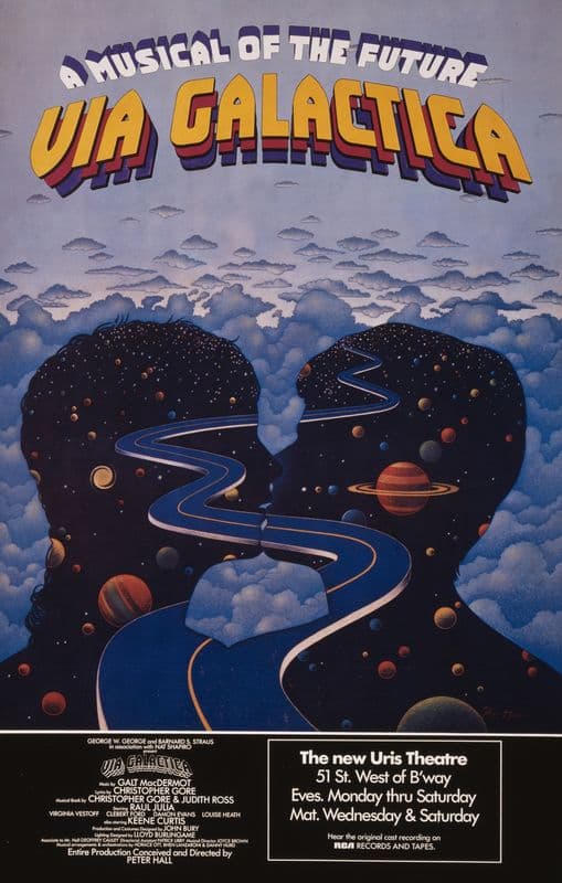 Via galactica as a canvas print