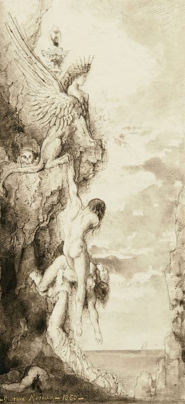 Victimes Du Sphinx as a canvas print