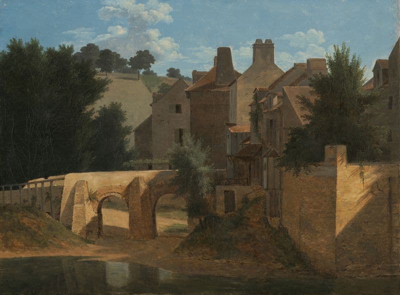 View in the Île-de-France (1810–1813) as a canvas print