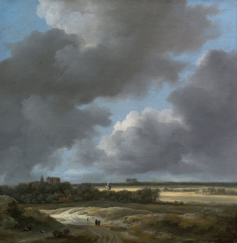 View of Alkmaar as a canvas print