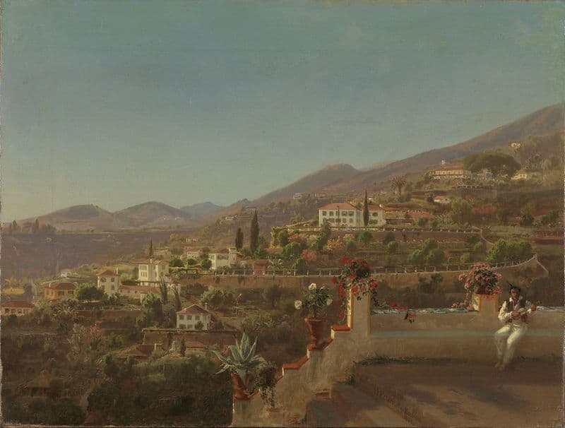 View of Funchal, Madeira as a canvas print