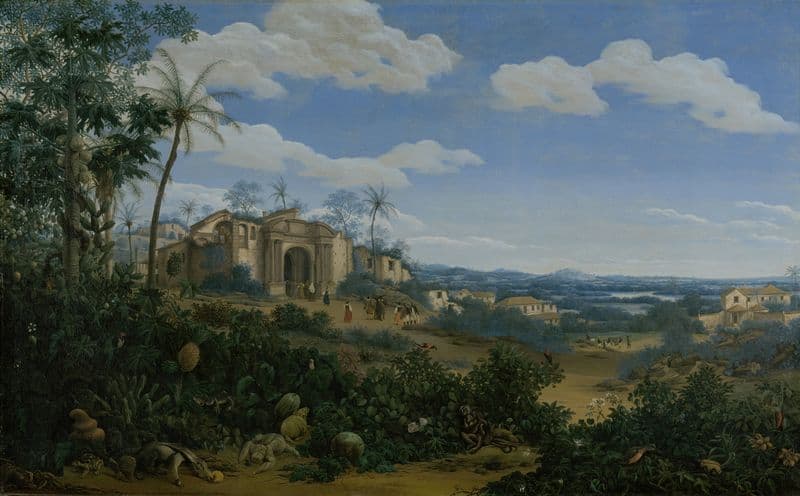 View of Olinda, Brazil as a canvas print
