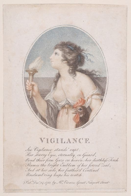 Vigilance as a canvas print