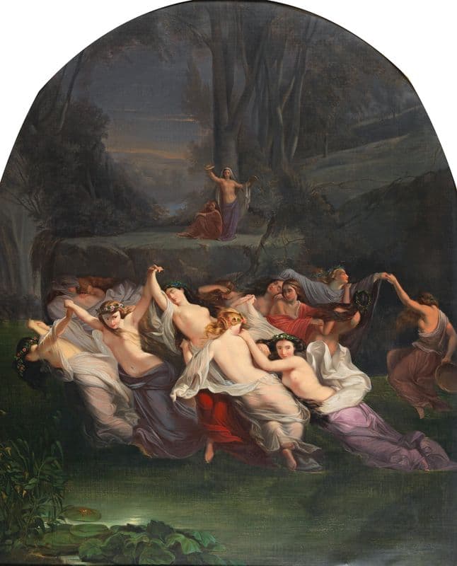 Vilinski ples as a canvas print