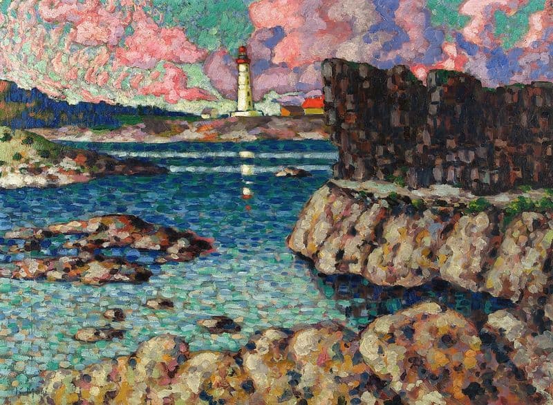 Vilsandi maastik (between 1913 and 1914) as a canvas print