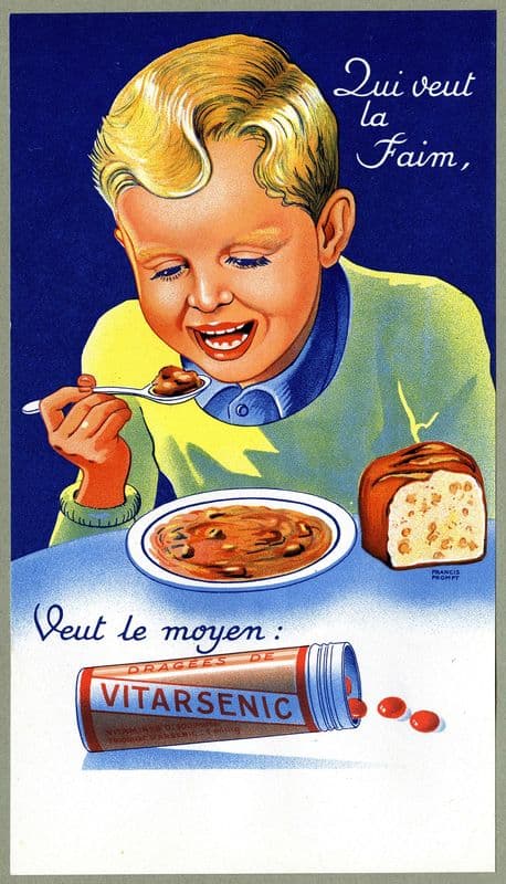 Vitarsenic (1910-1950) as a canvas print