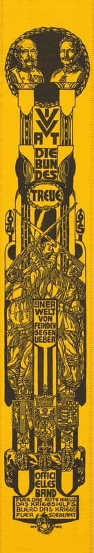 Vivat die Bundestreue as a canvas print