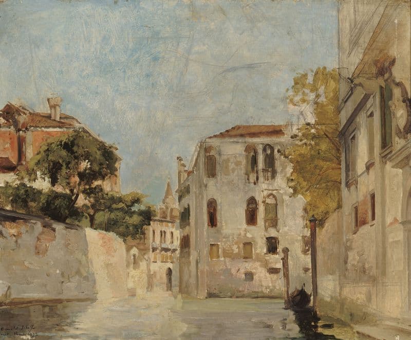 Vue de Venise as a canvas print