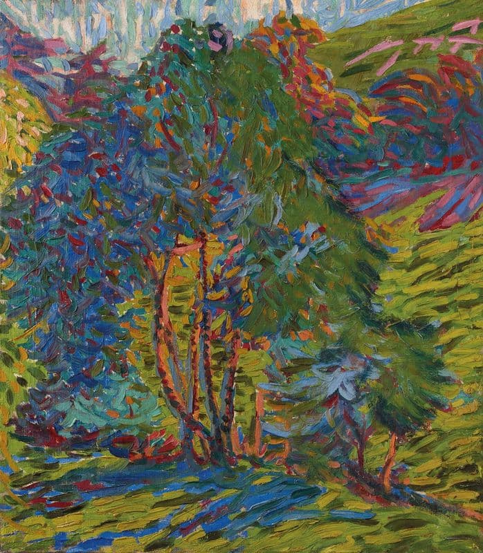 Waldstück as a canvas print