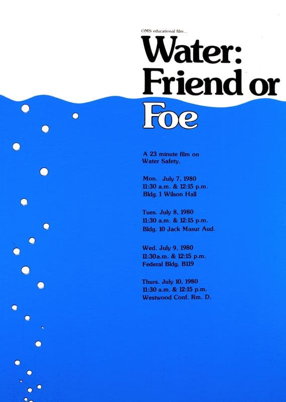 Water; friend or foe as a canvas print
