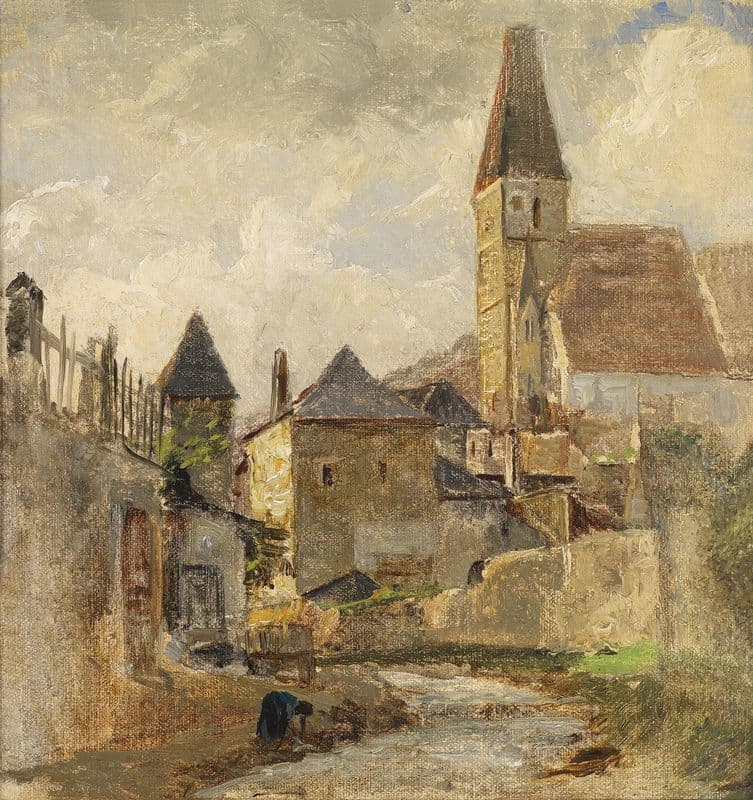 Weißenkirchen in der Wachau as a canvas print