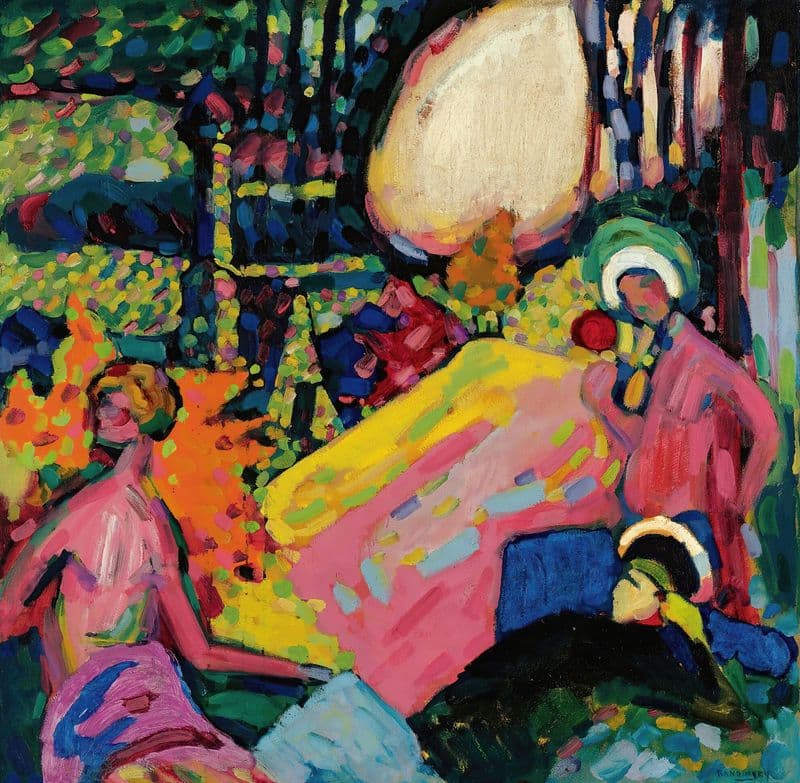 Weisser Klang (White Sound) as a canvas print