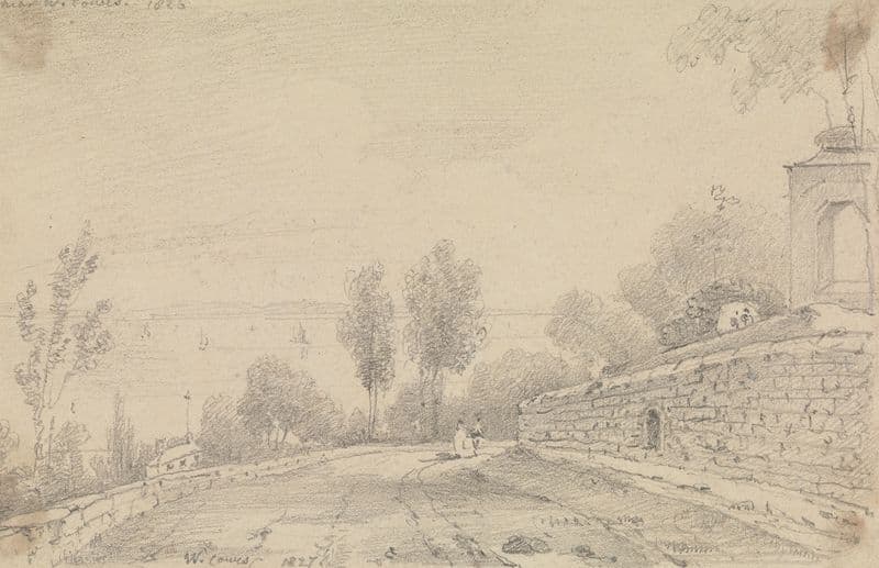 West Cowes (1826 to 1827) as a canvas print