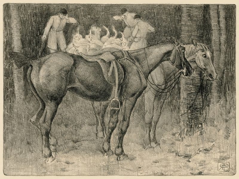 Who-o-p! (1898-99) as a canvas print
