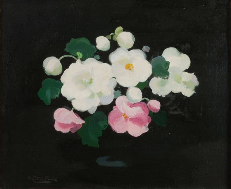 Wild Roses as a canvas print