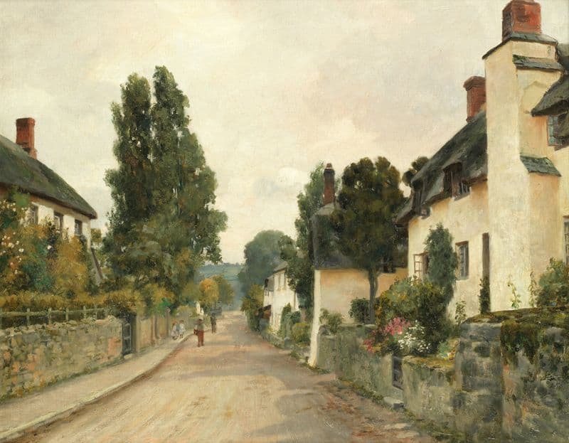 Williton, Somerset as a canvas print