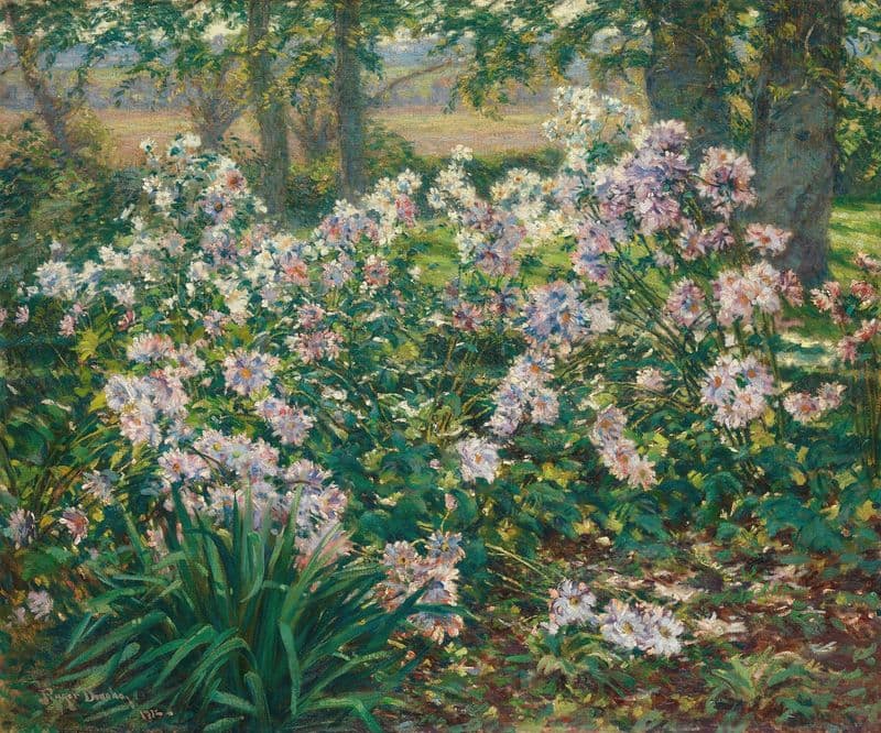 Windflowers as a canvas print