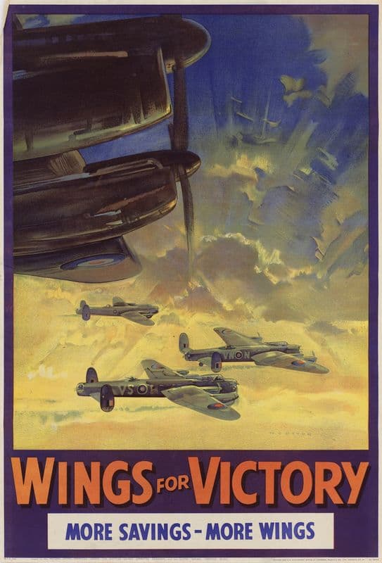 Wings for Victory as a canvas print