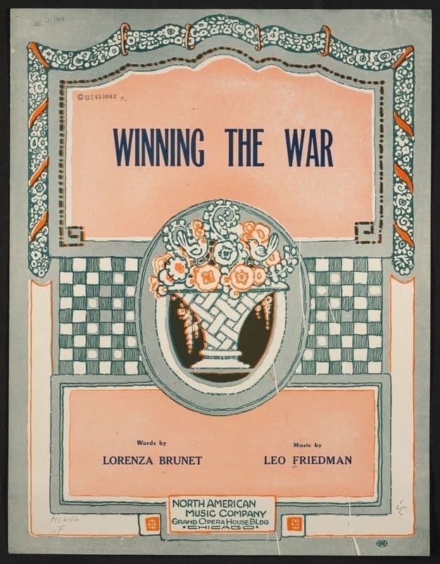 Winning the war as a canvas print