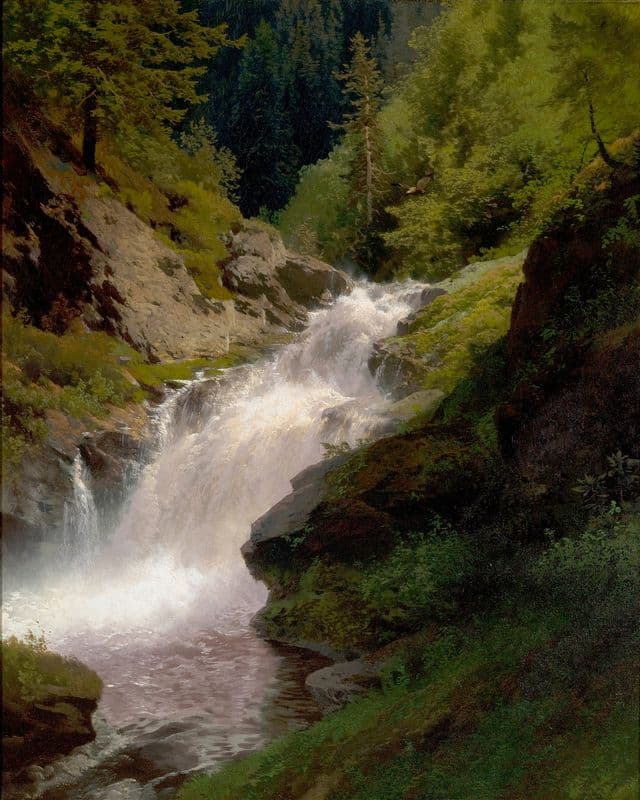 Winona Falls as a canvas print