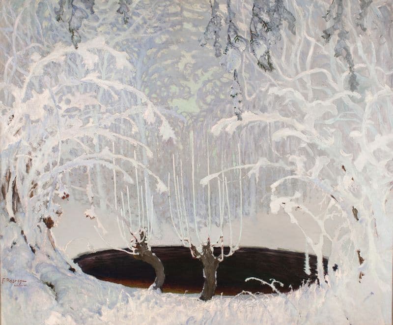 Winter Tale as a canvas print