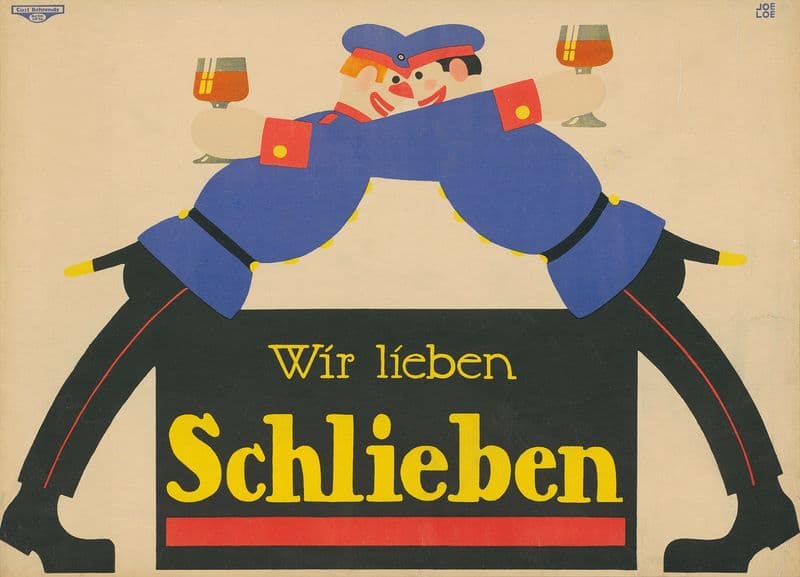 Wir lieben Schlieben as a canvas print