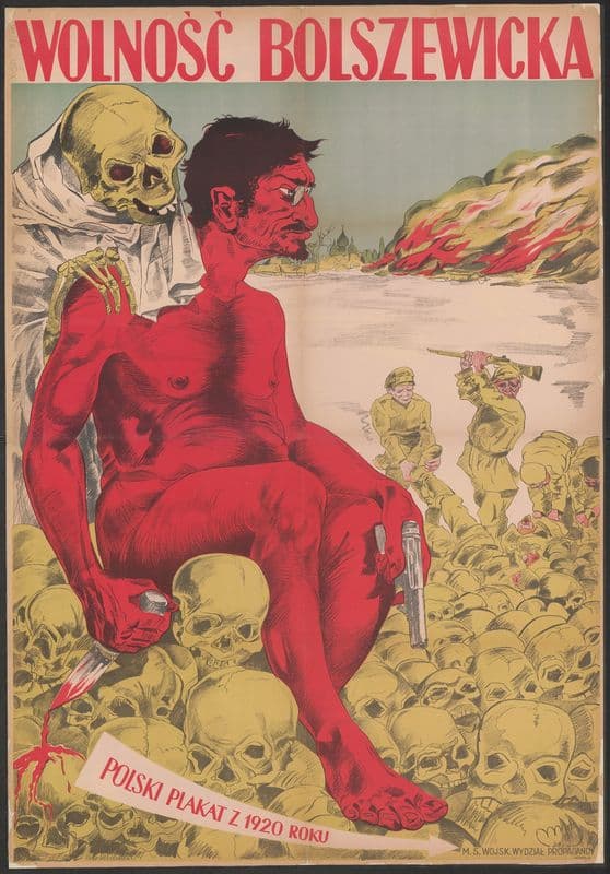 Wolność bolszewicka as a canvas print