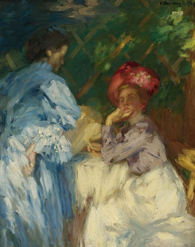 Women in the park ( 1906) as a canvas print