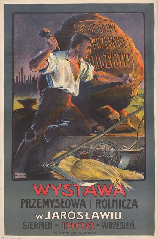 Wystawa Przemysłowa i Rolnicza w Jarosławiu as a canvas print