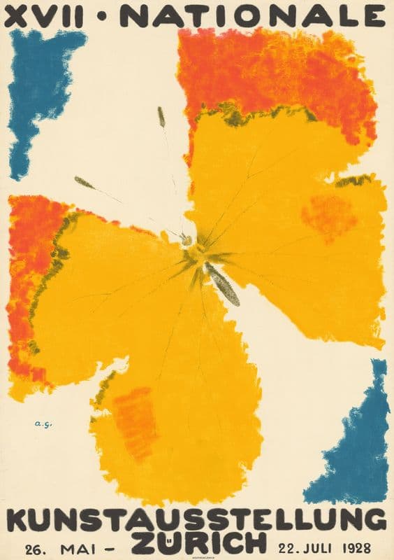 XVII. Nationale Kunstausstellung Zürich as a canvas print