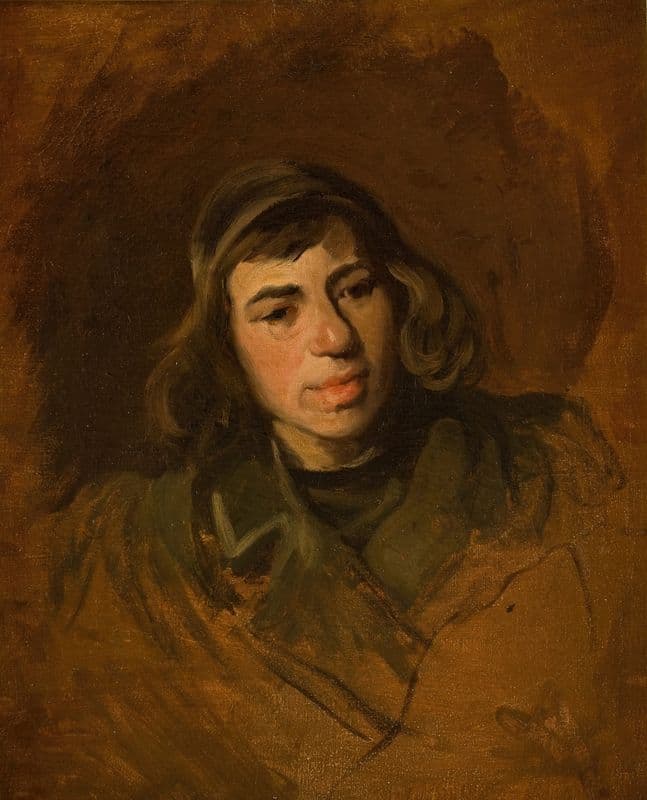 Young Jew (1840-1848) as a canvas print