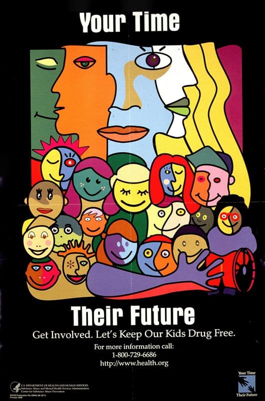 Your time, their future as a canvas print