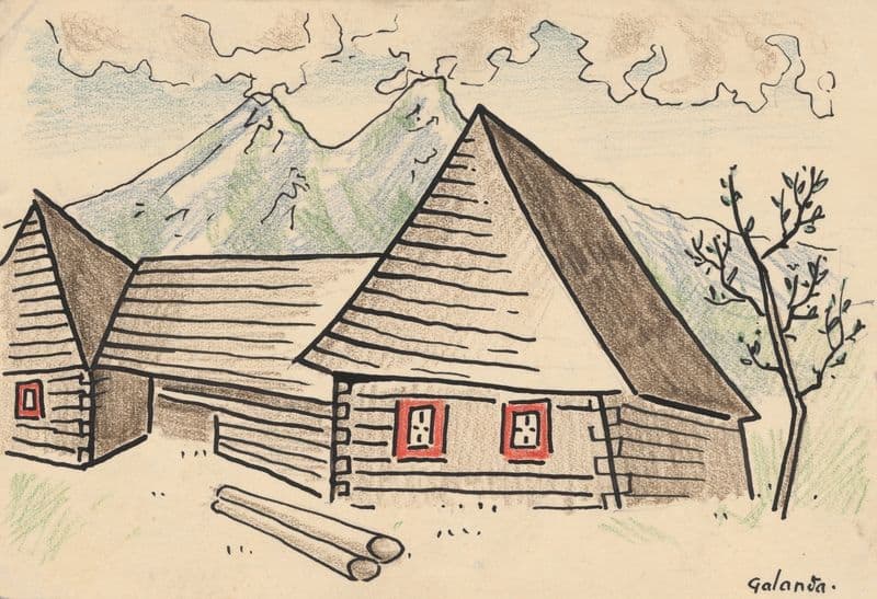 Ždiar as a canvas print