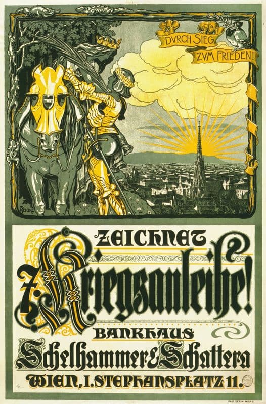 Zeichnet Kriegsanleihe! as a canvas print
