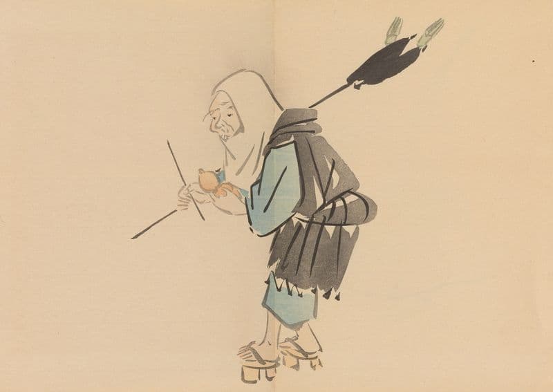Zeshin iboku tairyūkyo gafu, Pl.11 as a canvas print